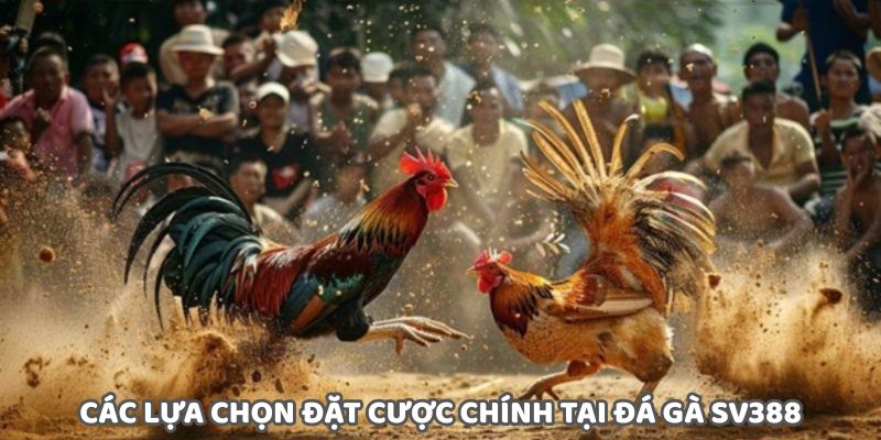 Các hình thức đặt cược phổ biến trong sảnh thi đấu gà trực tuyến